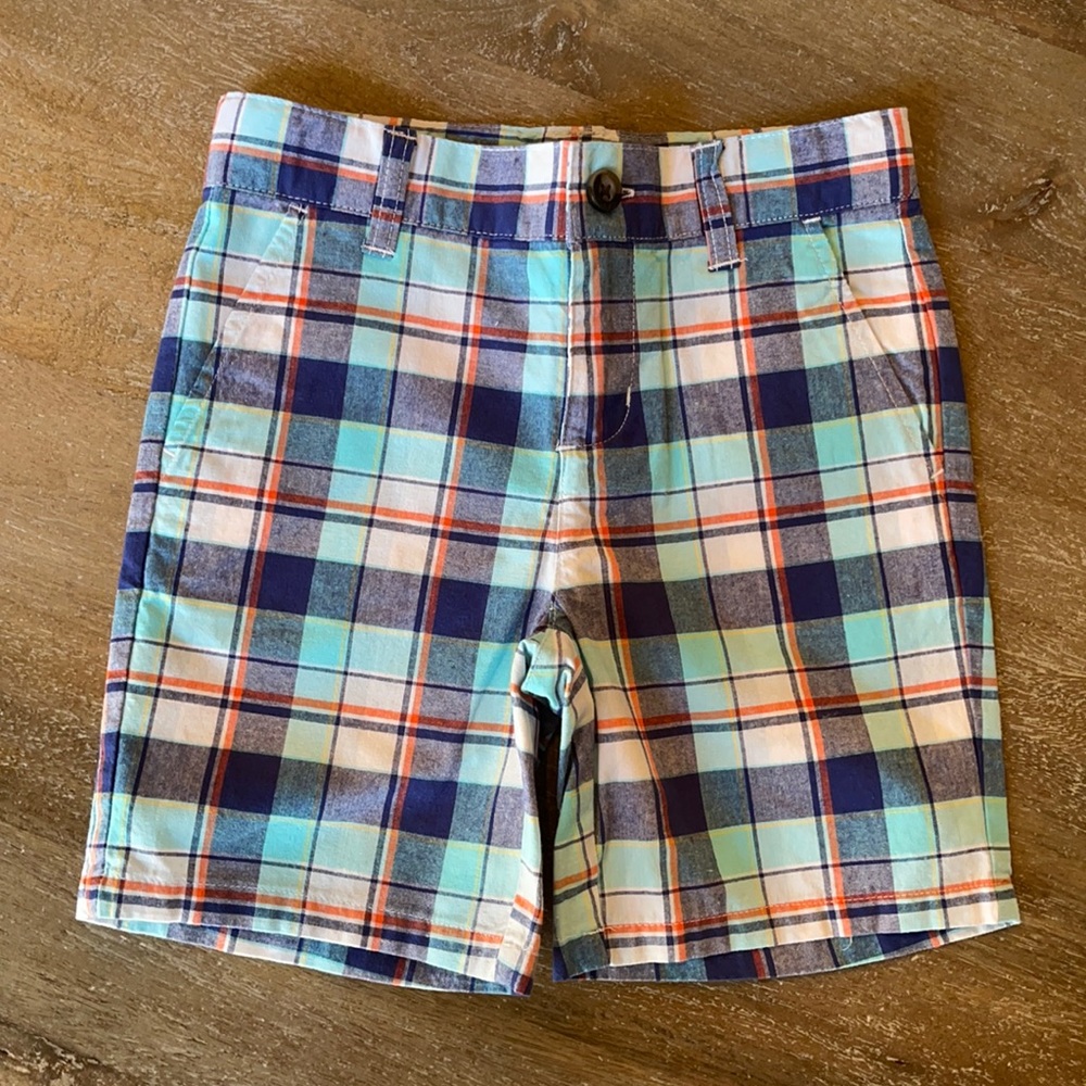 Janie and Jack Plaid Shorts